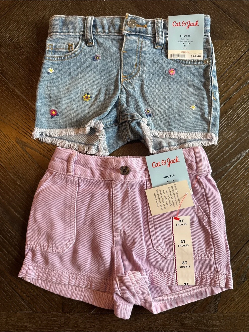 Cat & Jack Girls Bundle Shorts & Leggings 3T New NWT